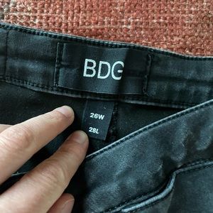 BDG high rise dark gray skinny pant